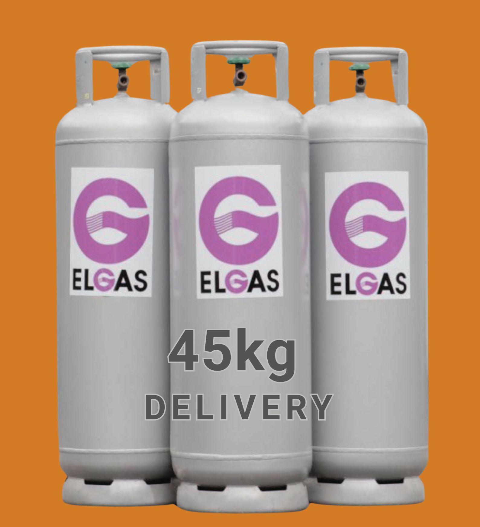 45kg LPG Cylinder – Delivered